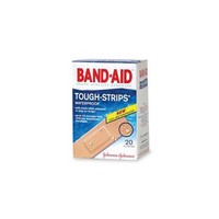 Johnson & Johnson Consumer Products 4833 Johnson & Johnson 1\" X 3 1/4\" Band-Aid Tough-Strips Waterproof Adhesive Bandage (20 Per